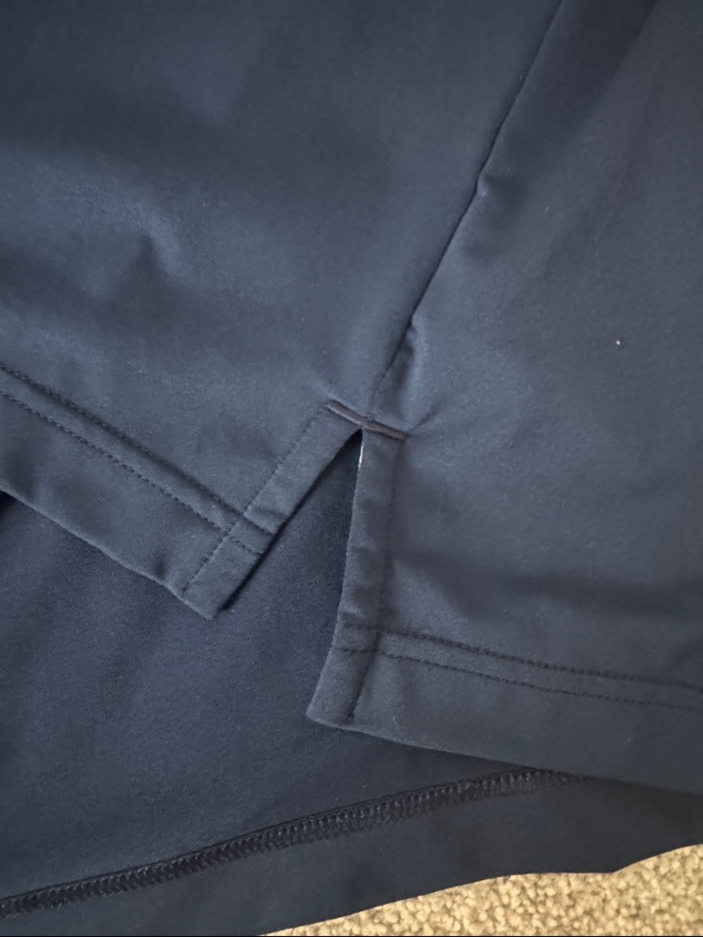 Adidas Navy Blue Polo Shirt - Picture 3 of 4